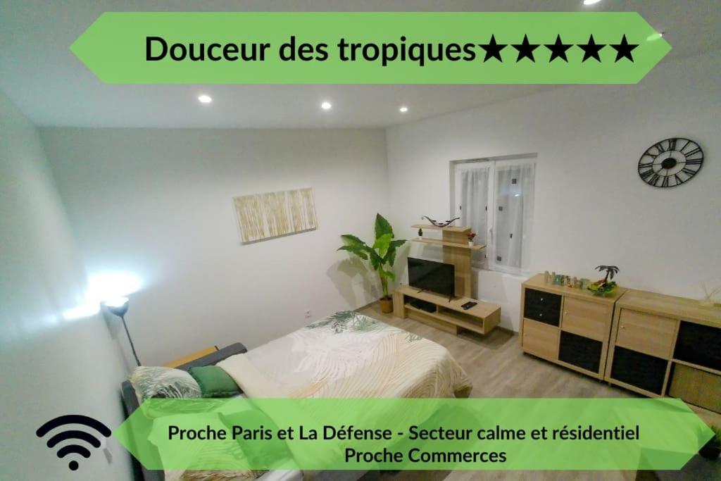 *Douceur Des Tropiques*Parisis Διαμέρισμα Argenteuil Εξωτερικό φωτογραφία
